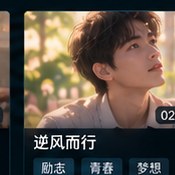 黄果视频《逆风而行》成长视频海报